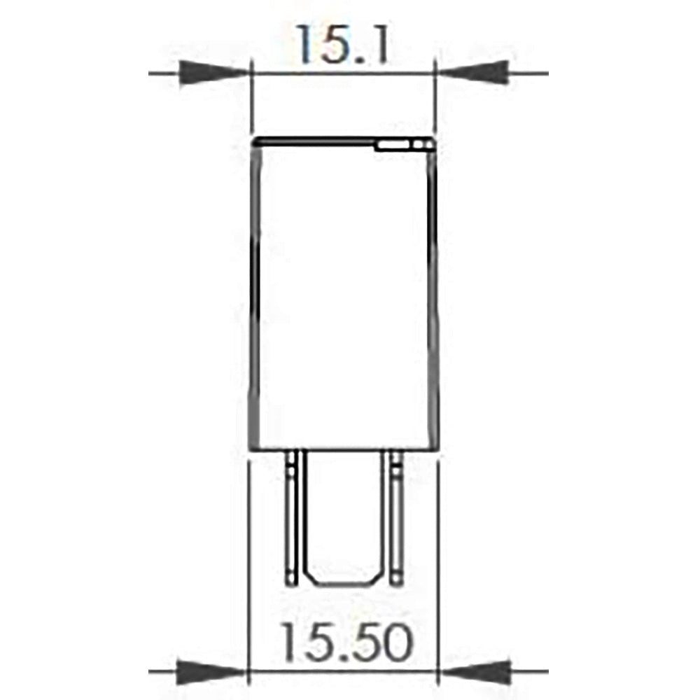 Bosch 0986AH0309 Change Over Micro Relay, 5 Pins, 24V, 10/5A