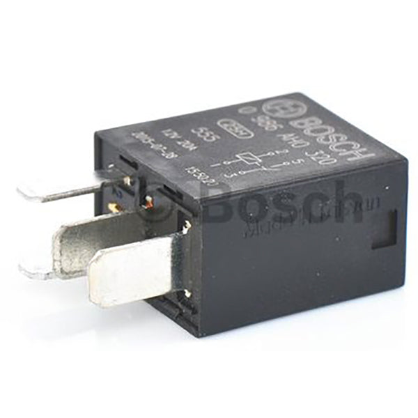 Bosch 0986AH0320 Normal Open Nano Relay, 4 Pins, 12V, 20A