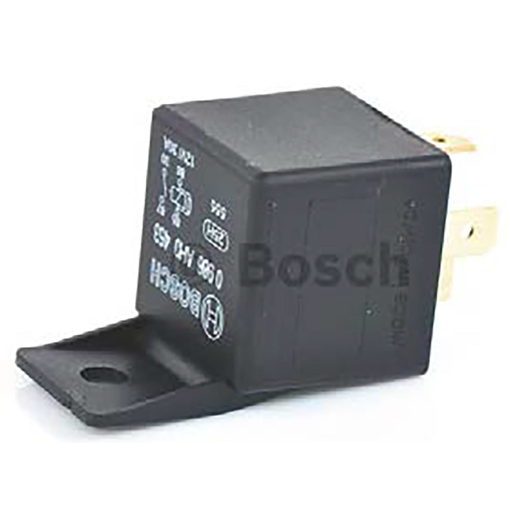 BOSCH 0986AH0453 Normal Open Mini Relay, Resistor, 4 Pins, 12 V, 30 A