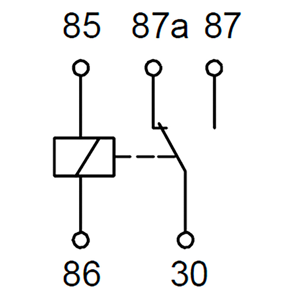 BOSCH 0986AH0615 Change Over Mini Relay, 24V, 20/10A, 5 Pins
