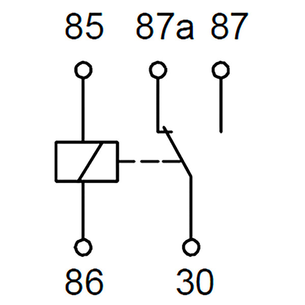 BOSCH 0986AH0615 Change Over Mini Relay, 24V, 20/10A, 5 Pins