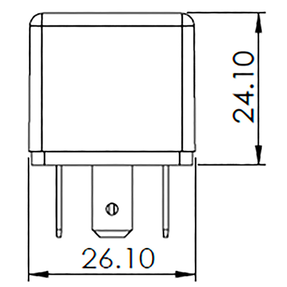 BOSCH 0986AH0615 Change Over Mini Relay, 24V, 20/10A, 5 Pins