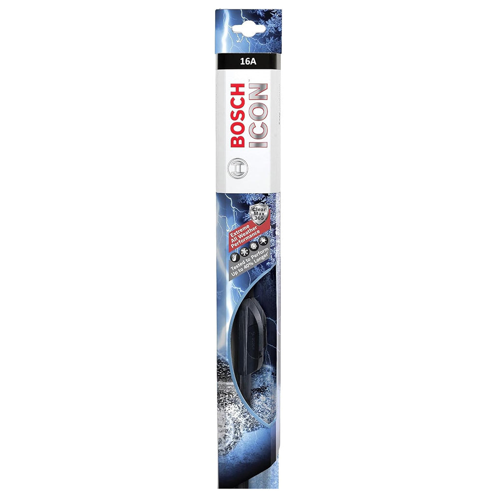 BOSCH ICON 16A Wiper Blade 16" inch, Up to 40% Longer Life