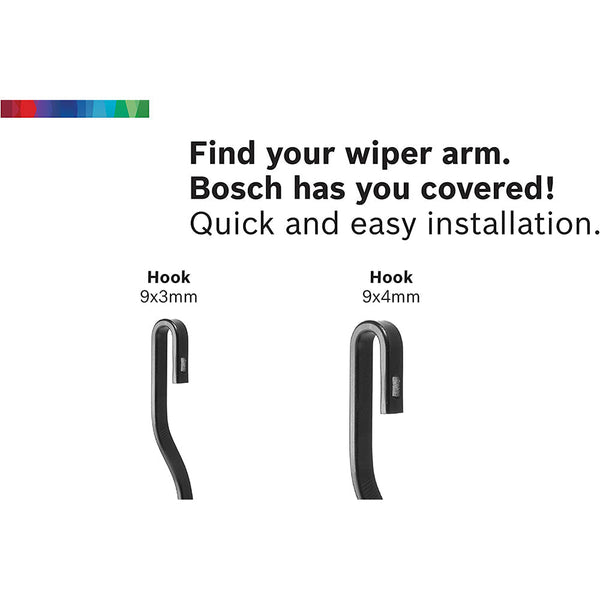 2 OEM Bosch Clear Advantage Wiper Blade Size 21 / 19 Front 2 OEM Bosch Clear Advantage Wiper Blade Size 21 / 19 Front