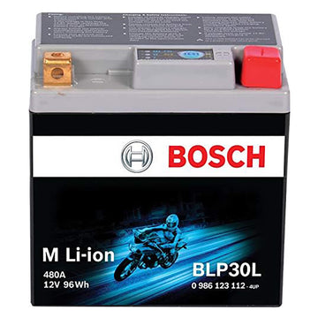 BOSCH BLP30L PowerSports Lithium Battery (Group 30L) for Motorcycle, ATV/UTV, 4-Wheeler, Snowmobile, Personal Watercraft, Scooter, and Jet Skis