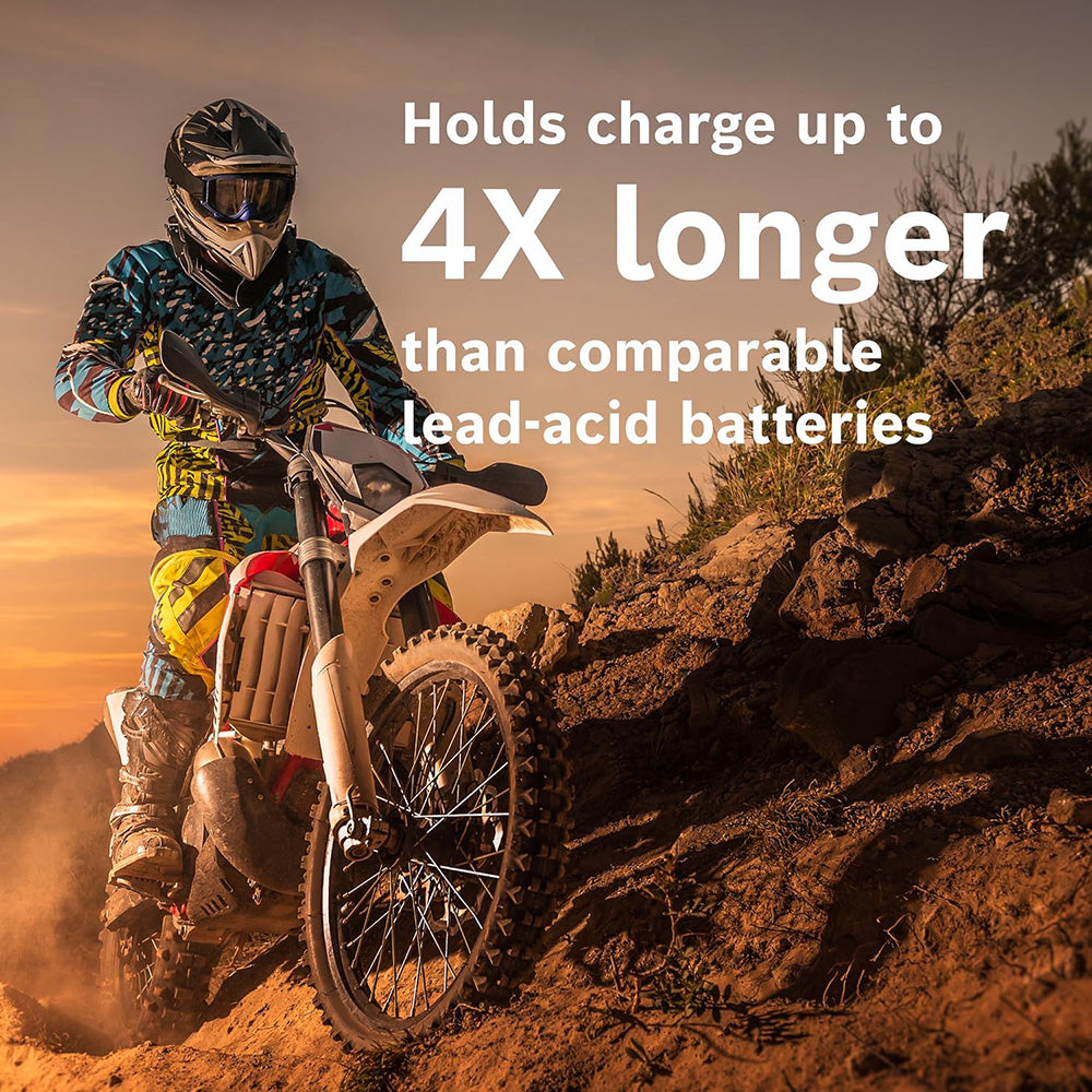 BOSCH BLP30L PowerSports Lithium Battery (Group 30L) for Motorcycle, ATV/UTV, 4-Wheeler, Snowmobile, Personal Watercraft, Scooter, and Jet Skis