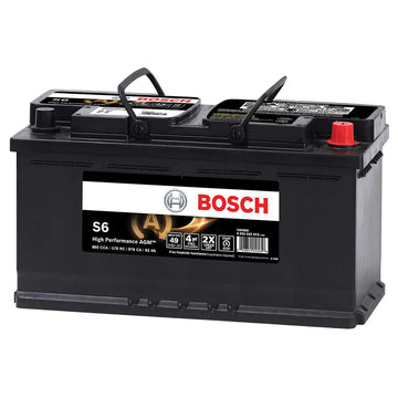 BOSCH S6588B Automotive AGM Battery (Group 49 H8/L5) CORE FEE Included!