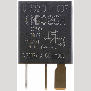 Bosch 0332011007 Normal Open Micro Relay, Resistor, 4 Pins 12 V, 30 A