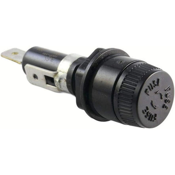 Bussmann (BP/HKP-HH-RP) 30 Amp Carded Panel Mount Fuse Holder for 5/16" Panels