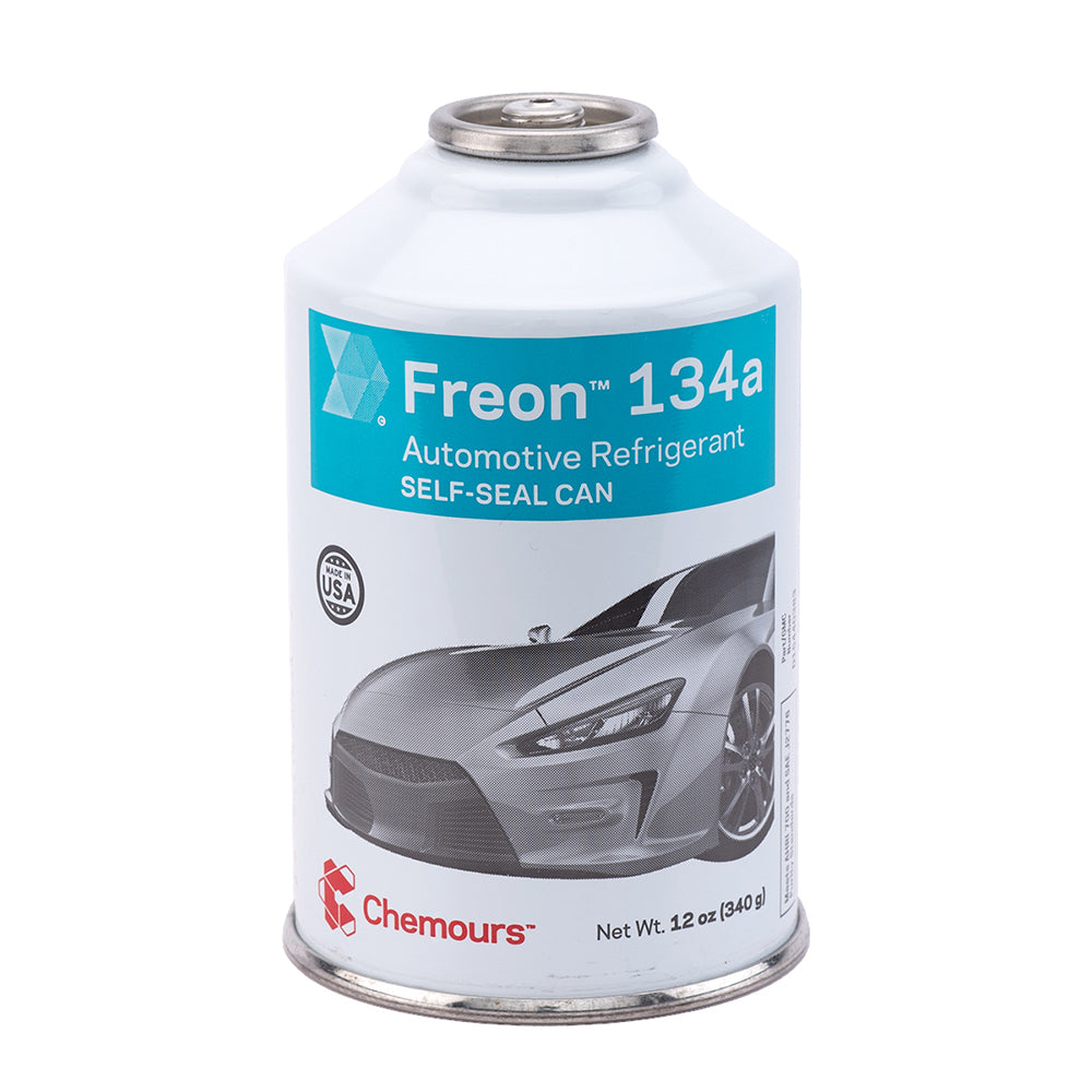 Chemours 12R134 FREON R-134a Car Air Conditioner Refrigerant 12oz CAN ...
