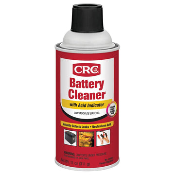 CRC 05023 Battery Cleaner with Acid Indicator - 11 oz
