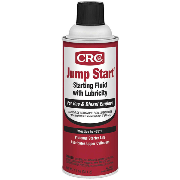 CRC 05671 Jump Start Starting Fluid with Lubricity, 11 Oz