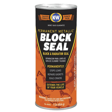 CRC K&W 401016 Block Seal Permanent Metallic Block & Radiator Seal, 16 Oz