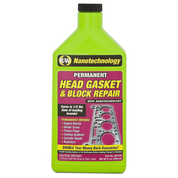 CRC K&W 401232 Permanent Head Gasket & Block Repair, 32 Fl Oz