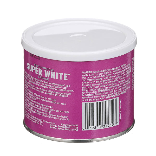 CRC SL3151 Super White Multiprpse Lithium, 14oz