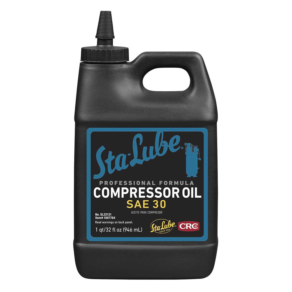 CRC Sta-Lube SL22131 Compressor Oil SAE30, 1 Quart