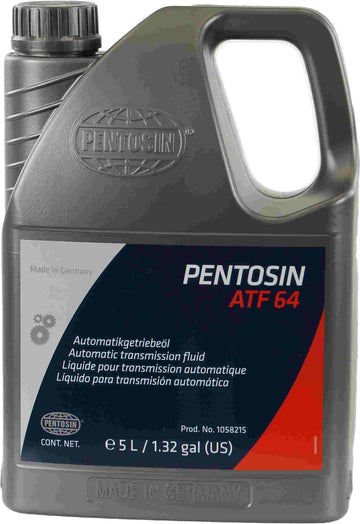 Pentosin 1058215 ATF 64 EV READY Long-Life Fully Synthetic Automatic Transmission Fluid, 5 Liter