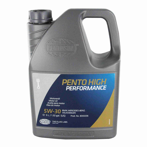 Pentosin 8043206 High Performance 5W-30 Full Synthetic Fuel Economy Engine Oil; 5 Liter (Copy)