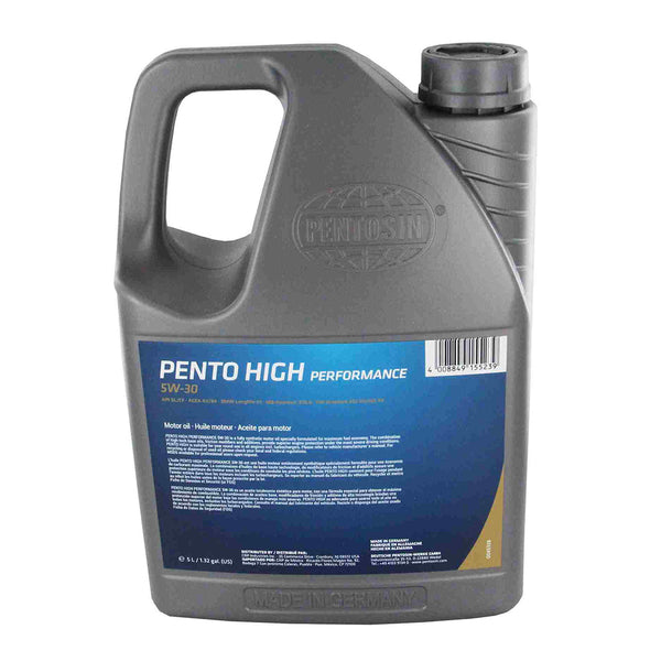Pentosin 8043206 High Performance 5W-30 Full Synthetic Fuel Economy Engine Oil; 5 Liter (Copy)