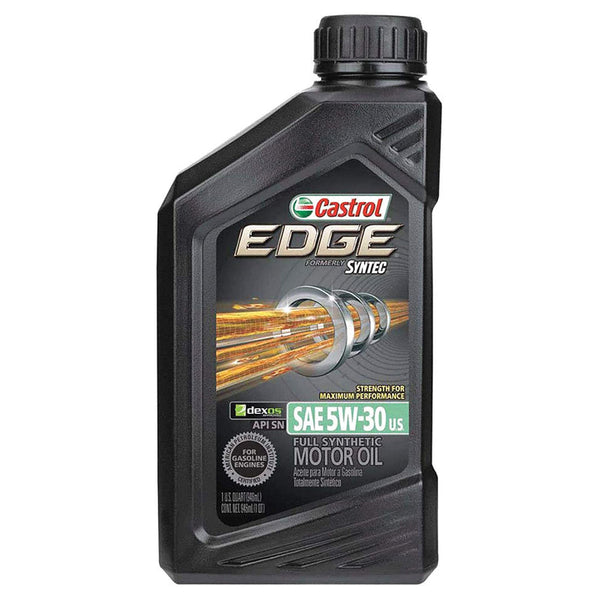 Castrol 15D3BC EDGE 5W-30 Advanced Full Synthetic Motor Oil, 1 Quart