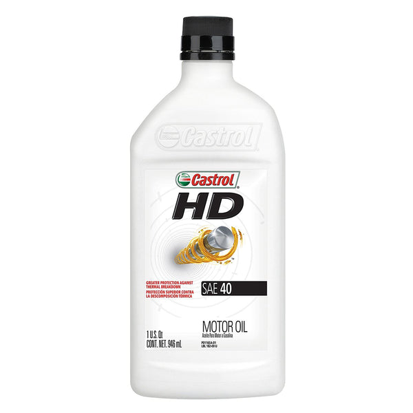 Castrol 06143 Heavy Duty 40W Motor Oil, 1 Quart