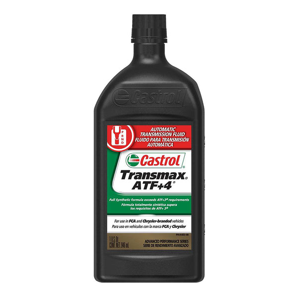 Castrol 06810 Transmax ATF+4 Automatic Transmission Fluid, 1 Quart