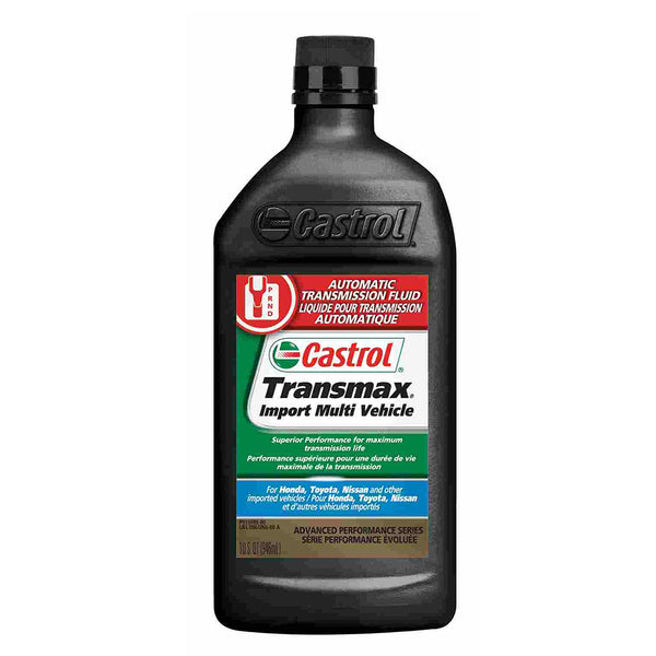 Castrol 06814 Transmax Import Multi-Vehicle Automatic Transmission Fluid, 1 Quart