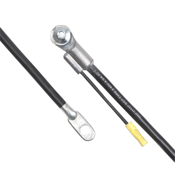 Deka 00875 3/8 IN Lug 4AWG 30 IN Length Battery Cable