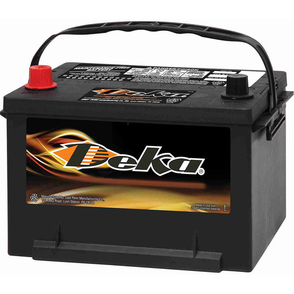 DEKA 558MF Automotive Flooded Battery (Group 58) CORE FEE Included!