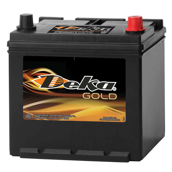 DEKA 6121RMF Automotive Flooded Battery (Group 121R) CORE FEE Included!