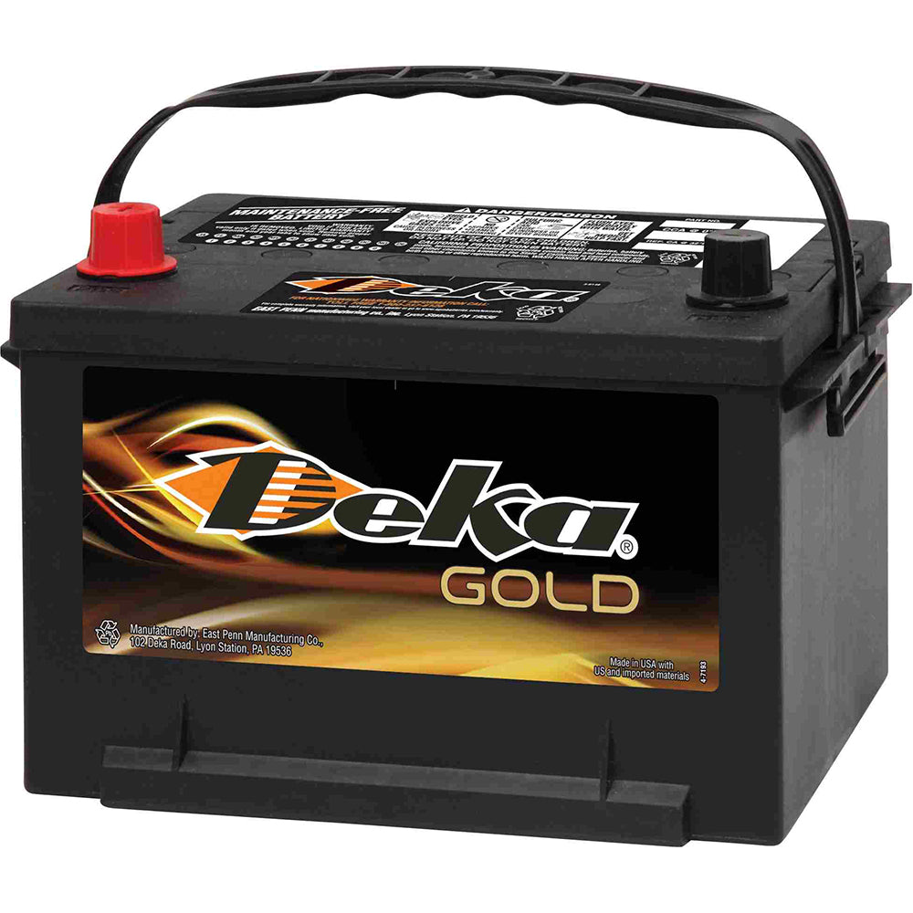 DEKA 658MF Automotive Flooded Battery (Group 58) CORE FEE Included!