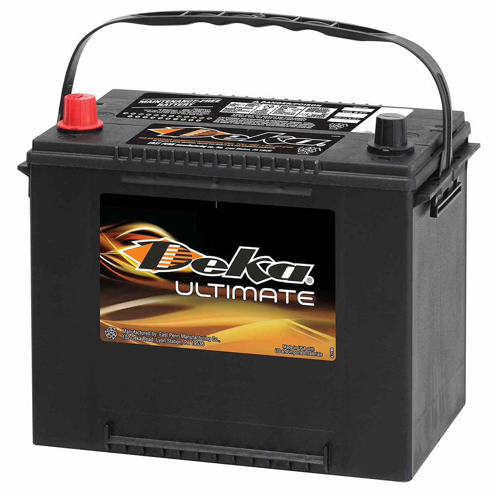 DEKA 724MF Automotive Flooded Battery(Group 24) CORE FEE Included!