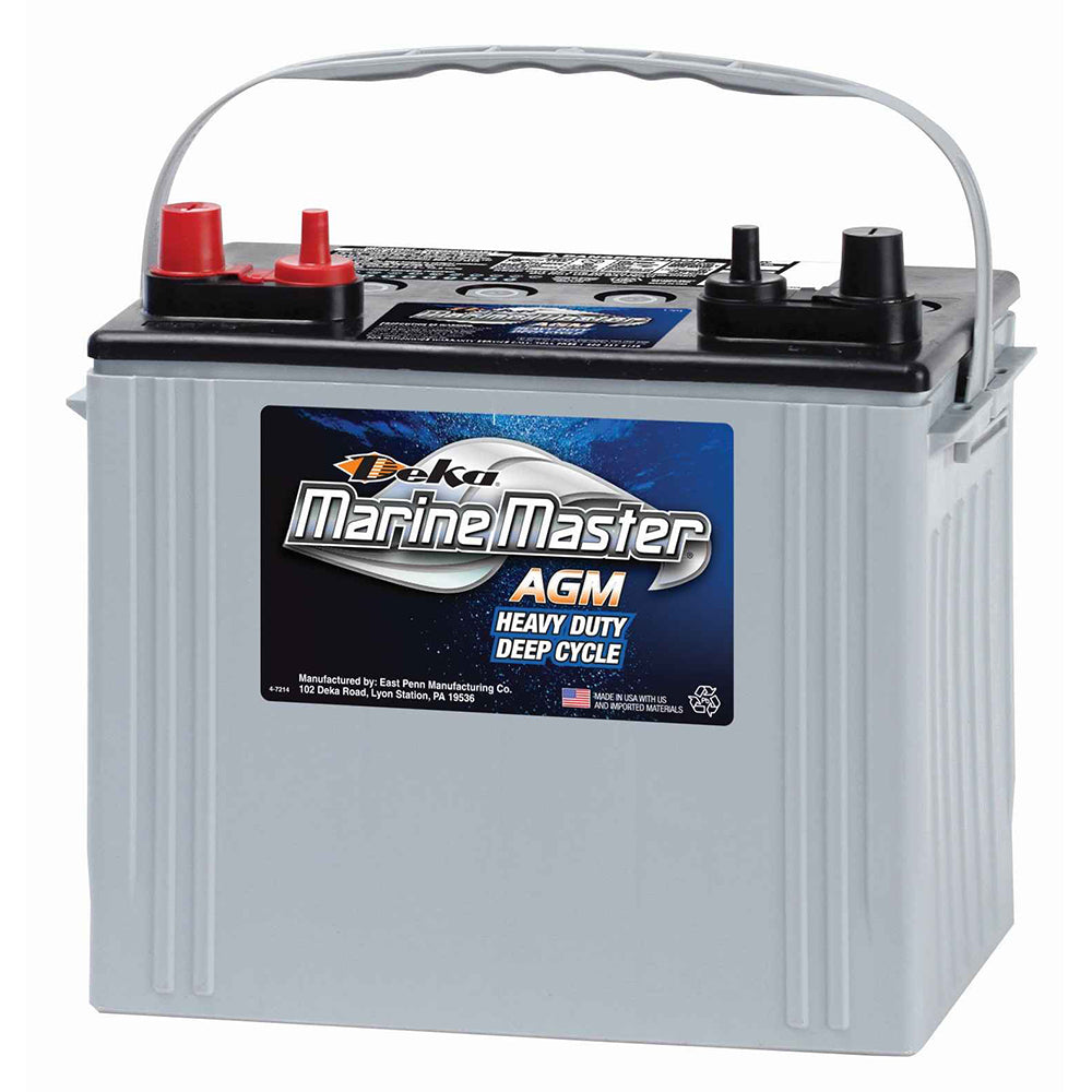 DEKA 8A24M Marine/RV AGM Battery (Group 24M) CORE FEE Included!