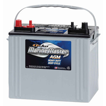 DEKA 8A24M Marine/RV AGM Battery (Group 24M) CORE FEE Included!