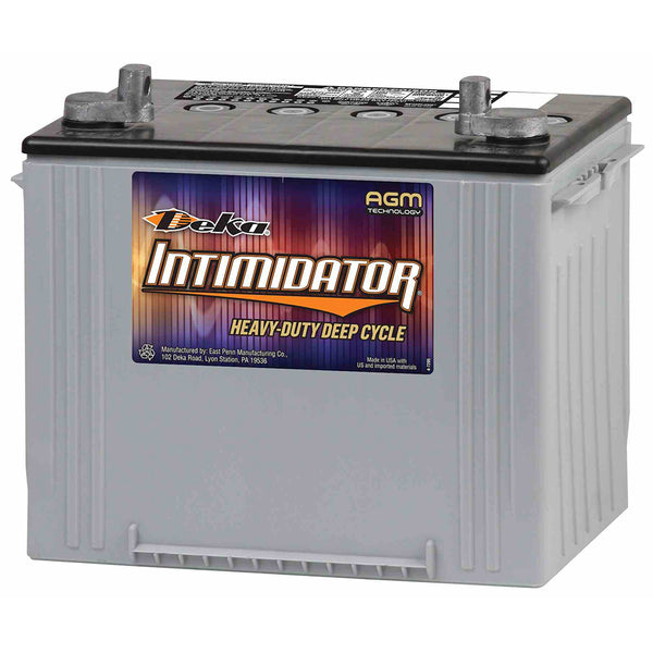 DEKA 8A24NH Marine/RV AGM Battery (Group 24) CORE FEE Included!