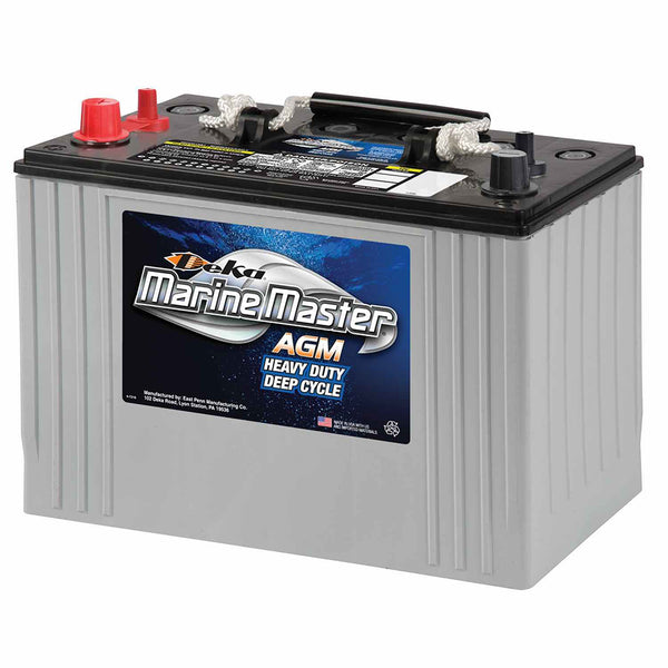 DEKA 8A31DTM Marine/RV AGM Battery (Group 31) CORE FEE Included!