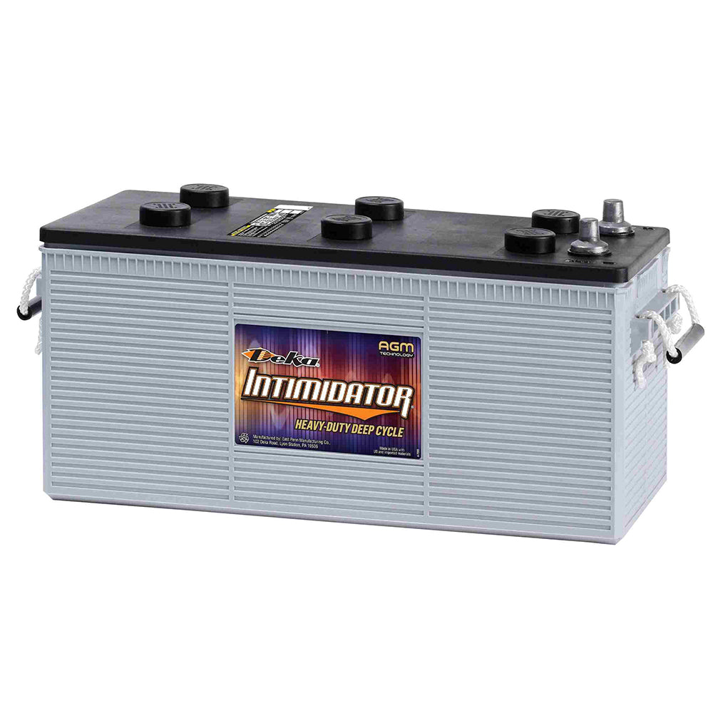 DEKA 8A4D Marine/RV AGM Battery (Group 4D) CORE FEE Included!