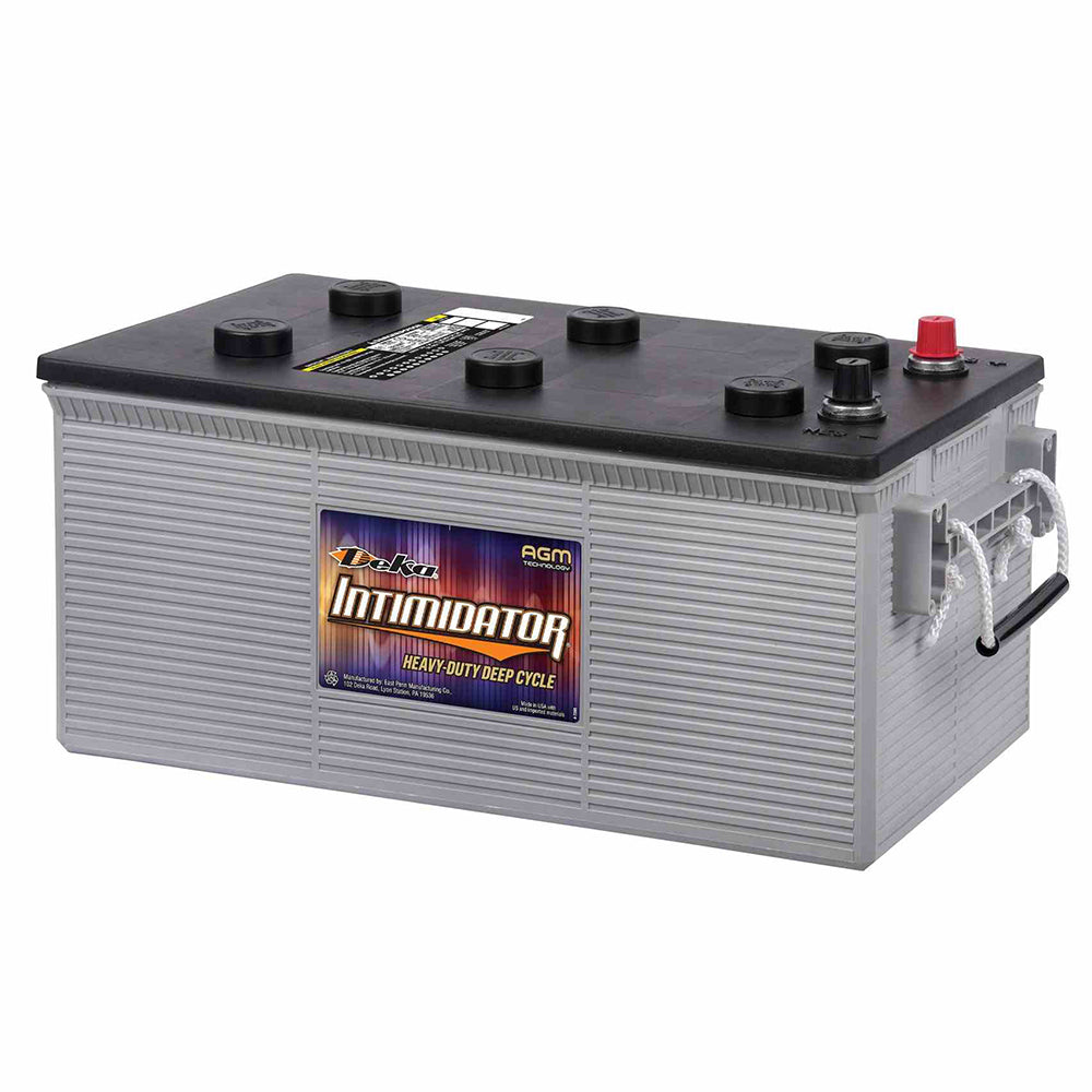 DEKA 8A8D Marine/RV AGM Battery (Group 8D) CORE FEE Included!