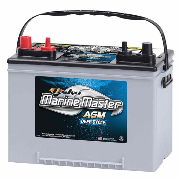 DEKA 9A34M Marine AGM Battery (Group 34M) CORE FEE Included!