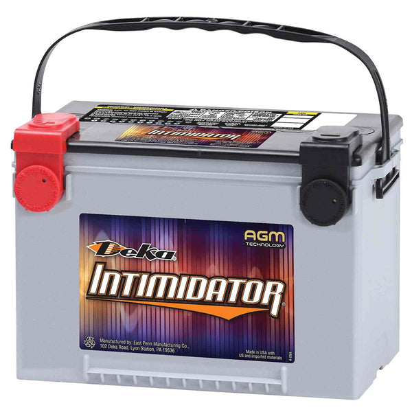 DEKA 9A78 Automotive AGM Battery (Group 78) CORE FEE Included!