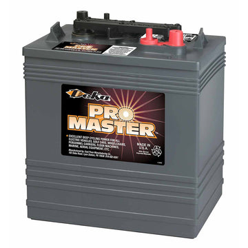 DEKA GC45 6 Volt Golf Car and Motive Power Battery (Group GC2H) CORE FEE Included!