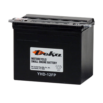 DEKA YHD-12FP Power Sports Lead-Acid Battery CORE FEE Included!