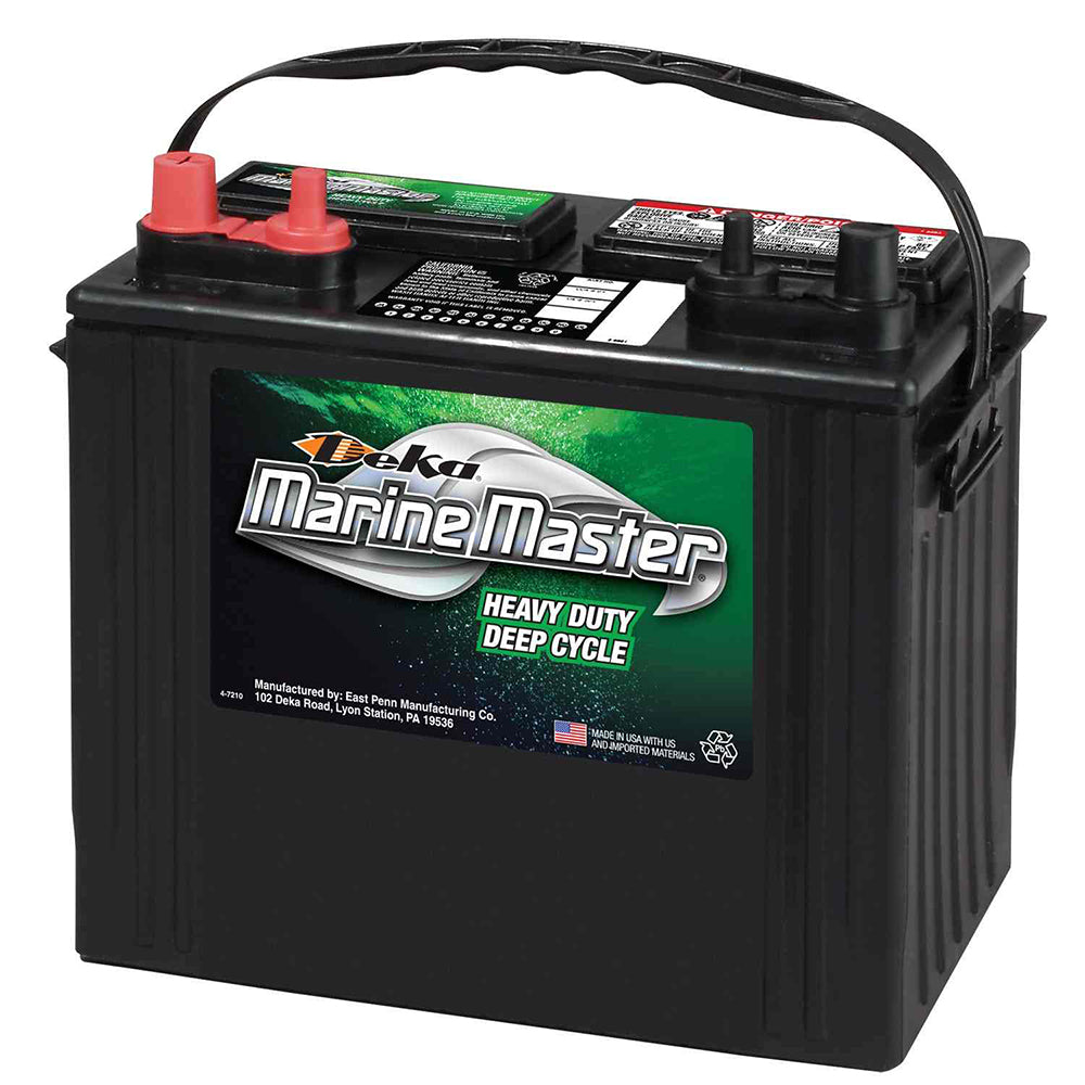 DEKA DC24 Marine/RV Flooded Deep Cycle Battery (Group 24) CORE FEE Included!