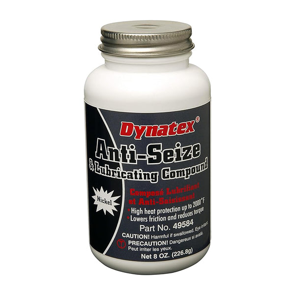 Dynatex 49584 Nickel Anti-Seize & Lubricating Compound, 8 oz.