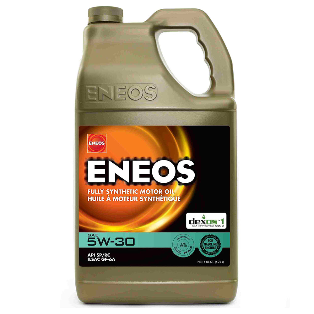 ENEOS 3703-320 5W-30 Fully Synthetic Motor Oil, 5-Quart