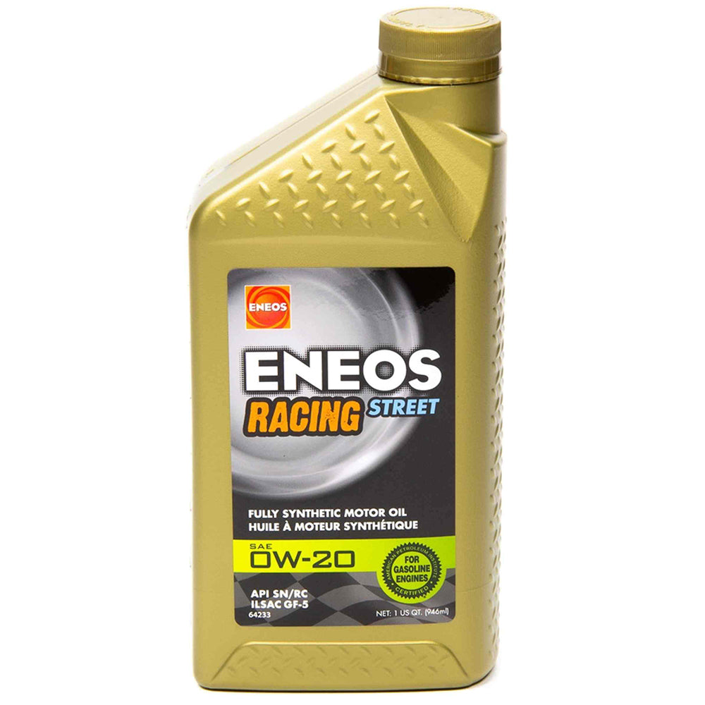 ENEOS 3901-300 Racing STREET 0W-20 Motor Oi lAPI SN / RC, GF-5, 1-Quart