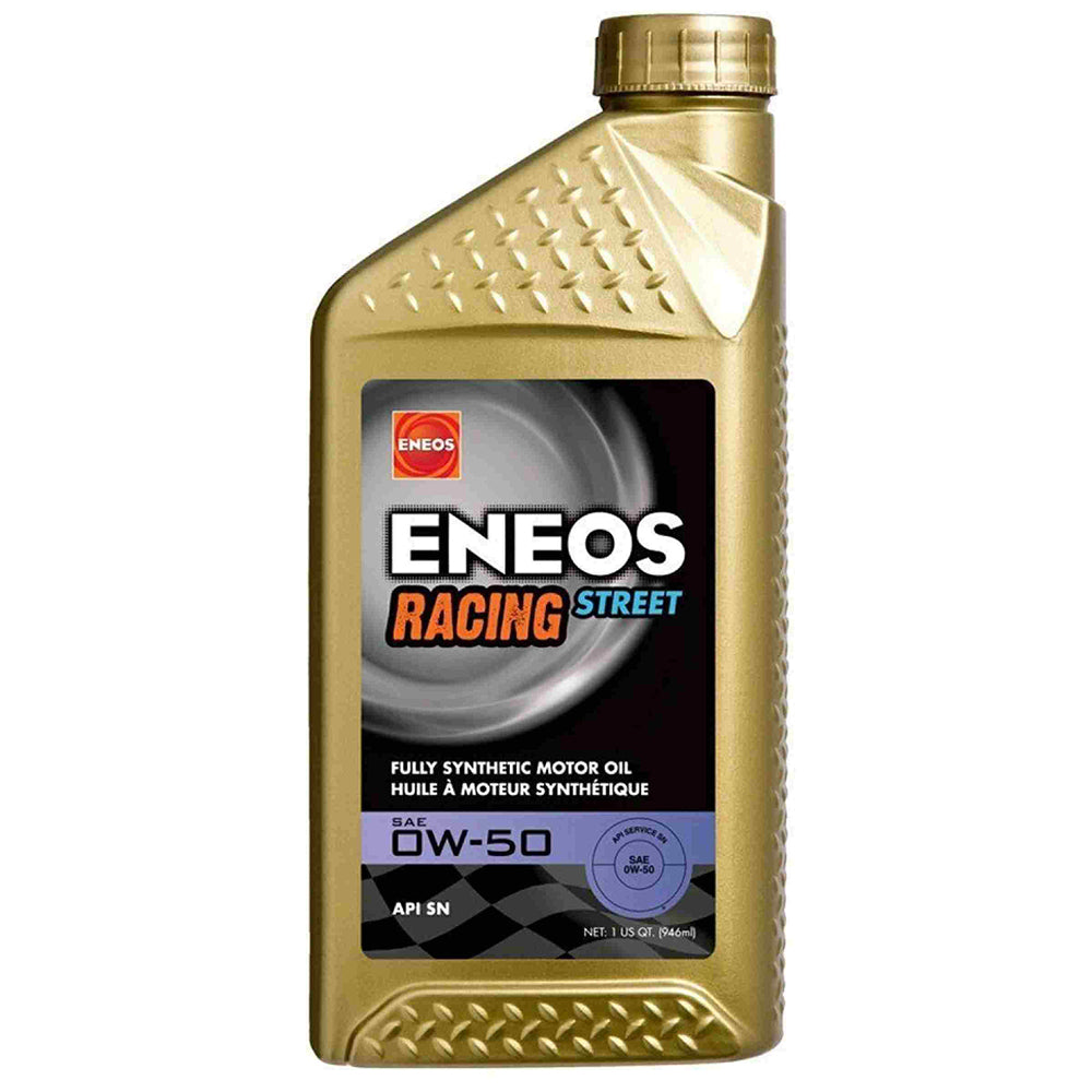 ENEOS 3902-300 Racing STREET 0W-50 Motor Oil, 1 Quart