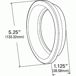 Grote 91740 GROMMET, RUBBER, FOR STT