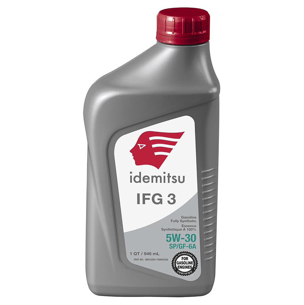 Idemitsu 30015203-75000C020 IFG3 0W-20 Full Synthetic Oil, 1 Quart