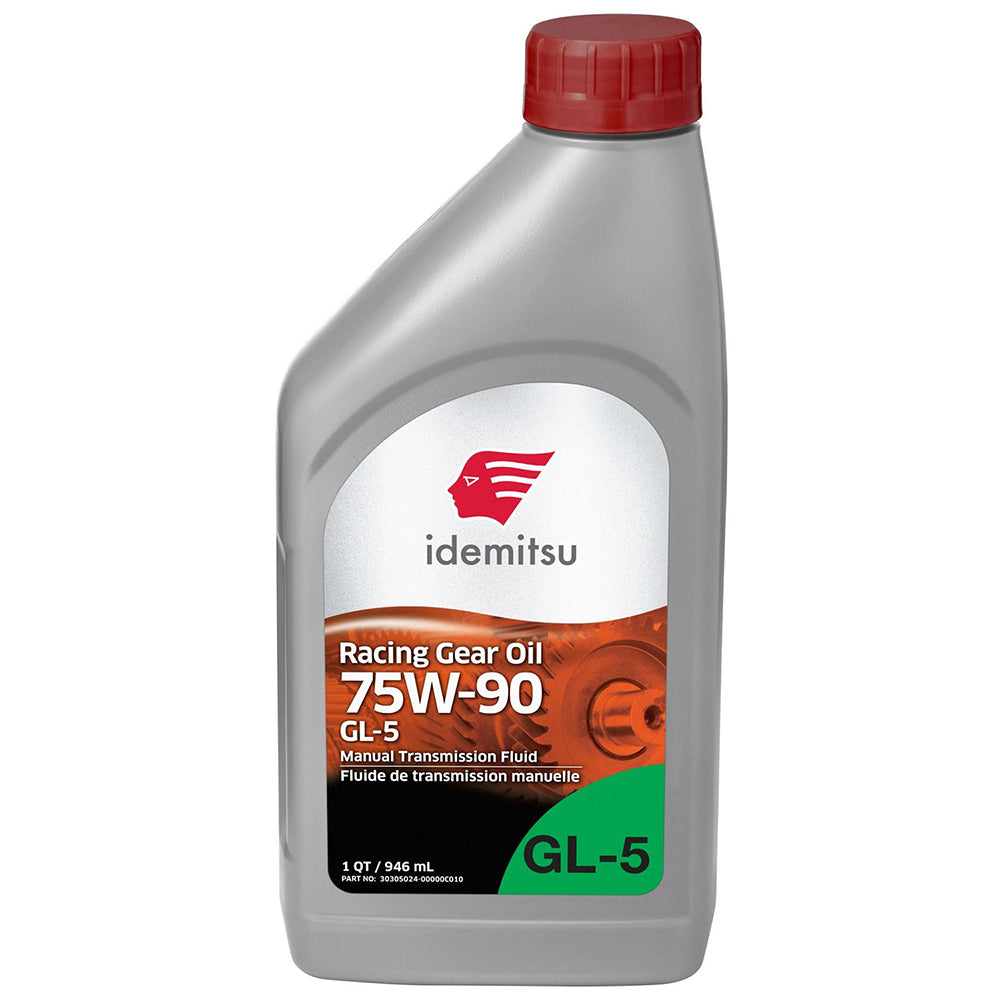 Idemitsu 30305024-75000C020 Racing Gear Oil 75W-90, 1 Quart